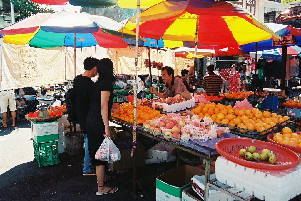 Chowrasta morning market by 9m2ji1etu