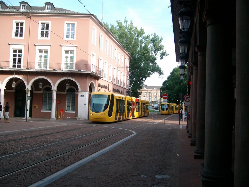 TRAMWAY DE MULHOUSE by belaid13