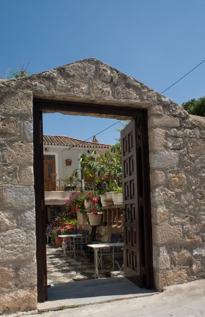 Villa Marina's main entrance by stavroslagos