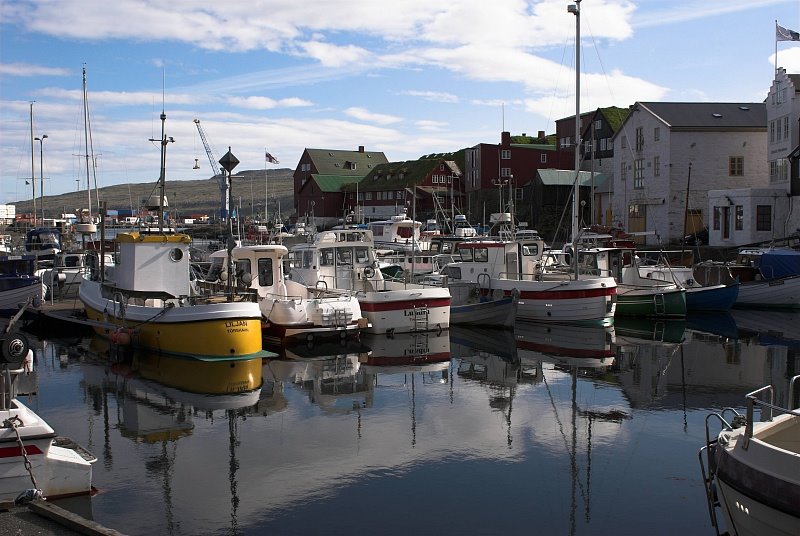 Habour of Tórshavn by Jörg Schuricht