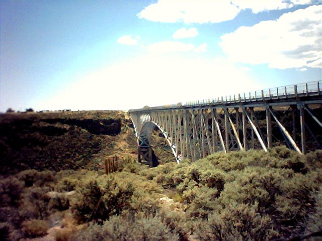 Bridge Rio Grande Gorge by chascoop