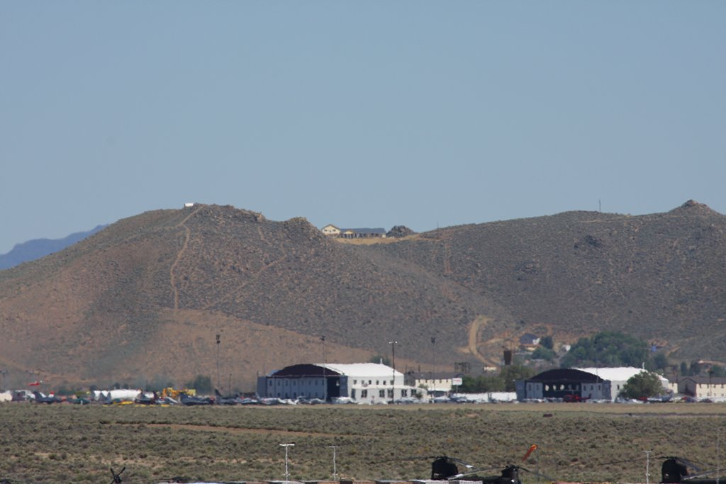 Great big home looking over the race course by warbirdfotos