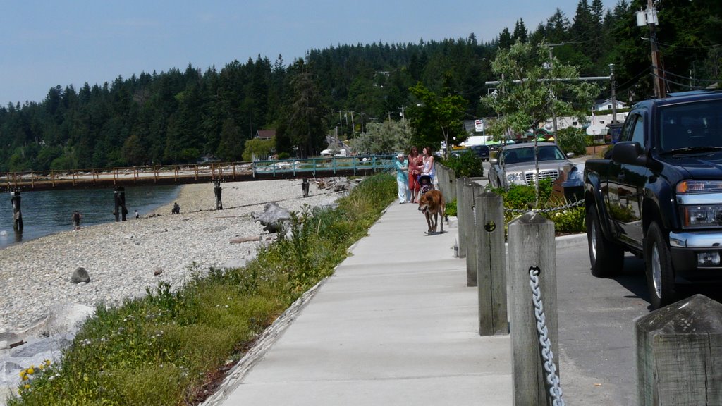 Boardwalk along Davis Bay by fluffyi