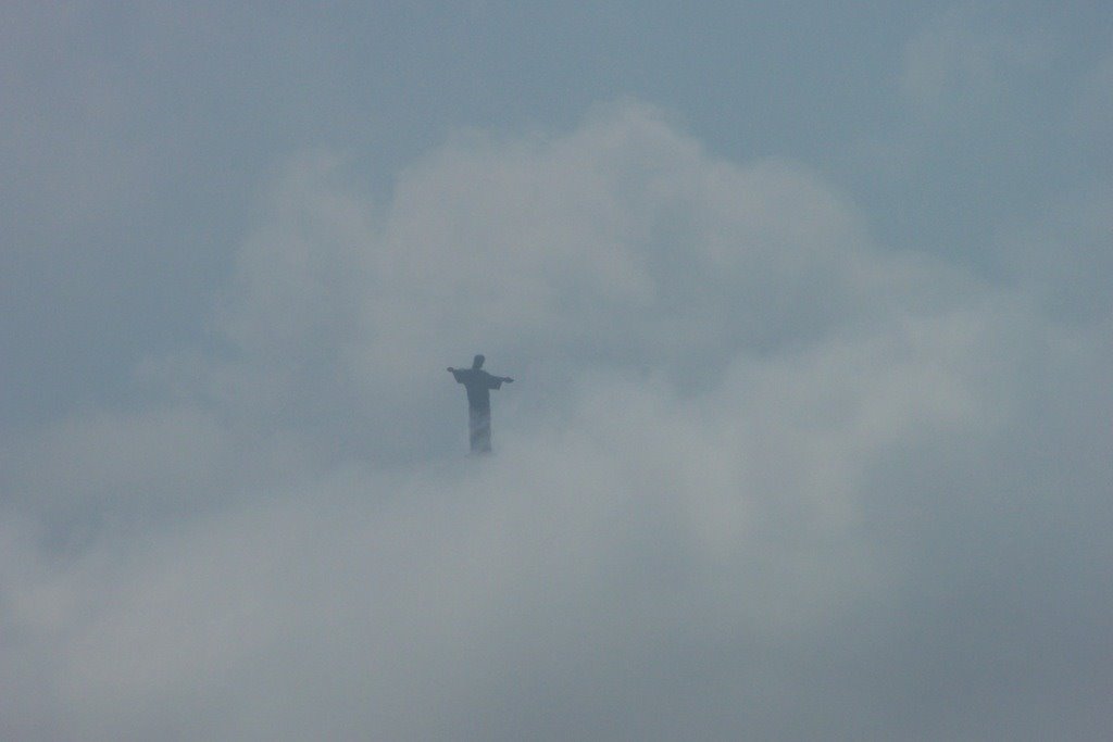 Cristo en las nubes by solano jones