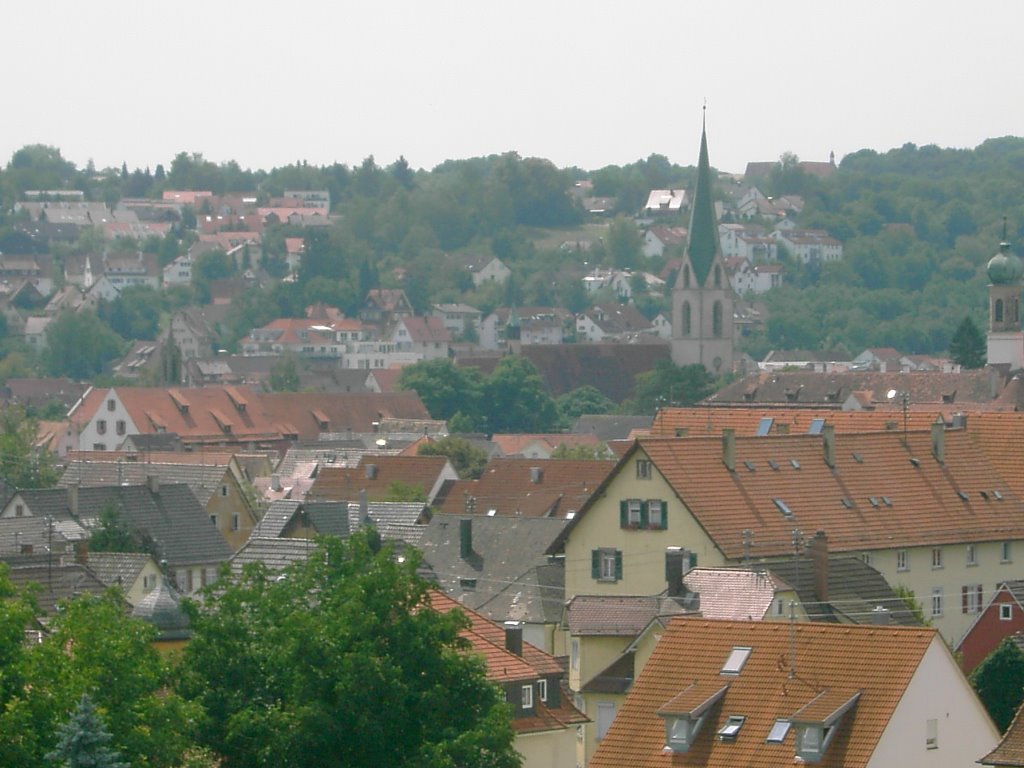 Blick zur St.Moriz-Kirche by anno1516