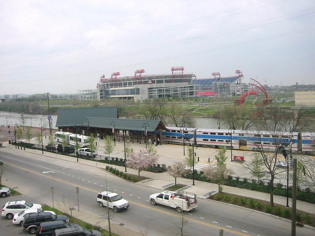 Riverfront Park Station And LP Field by Hiroyuki jazzy