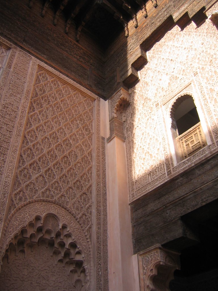 Medersa Ben Youssef corner by Javi R