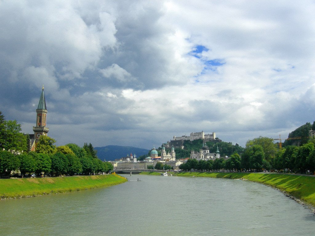 Rio Salzach by Alejandro Llesta