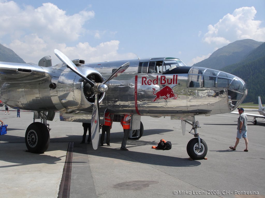 Mitchell B25 Red Bull Hangar 7 by raptor90