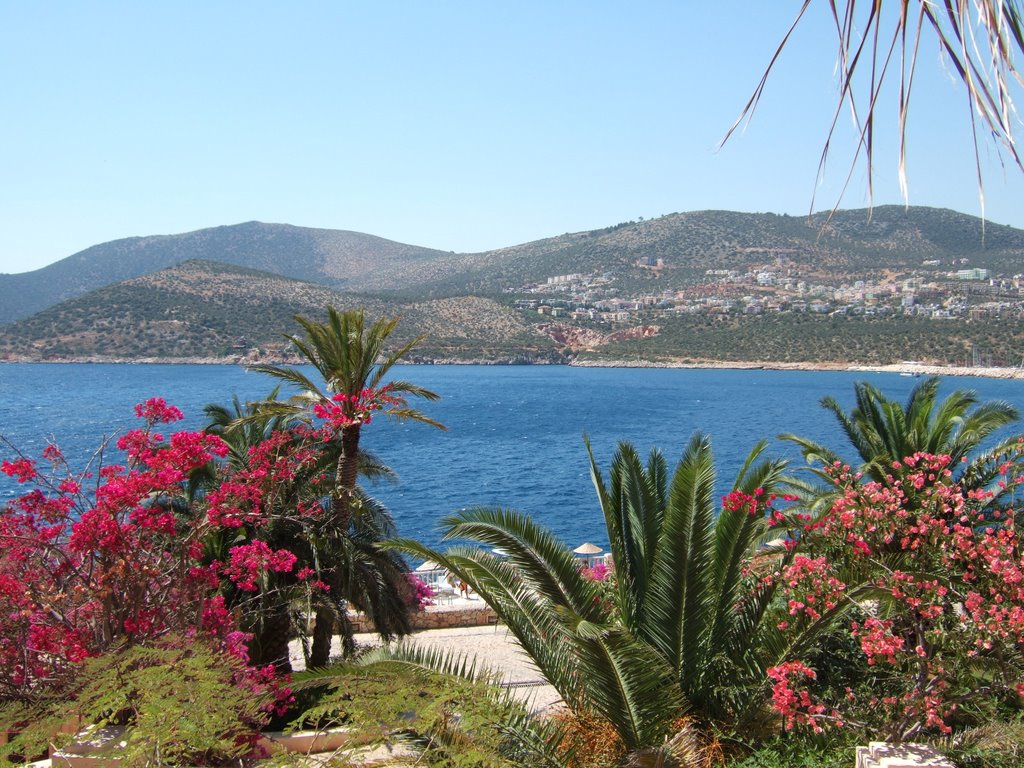 Kalkan Bay from the Patara Prince Resort by turkish-delights