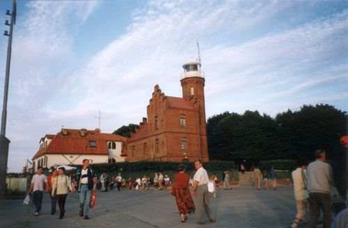 Ustka Latarnia morska by leniuch