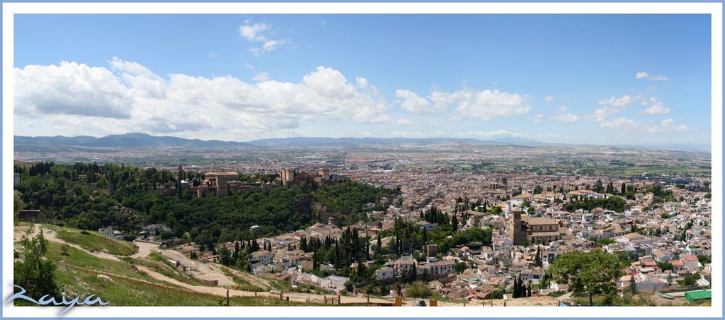 Granada Desde San Miguel by Jose Raya