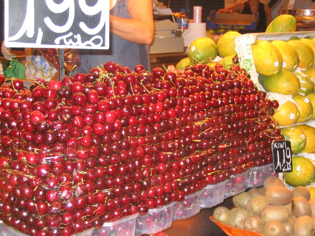 Mercato della frutta - Barcellona spagna by lucasal