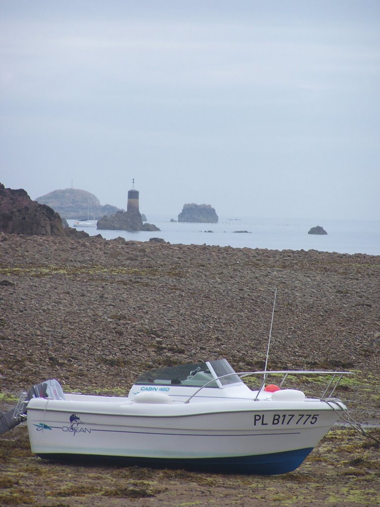 Stranded ship oh the Ile de Brehat by mawabo