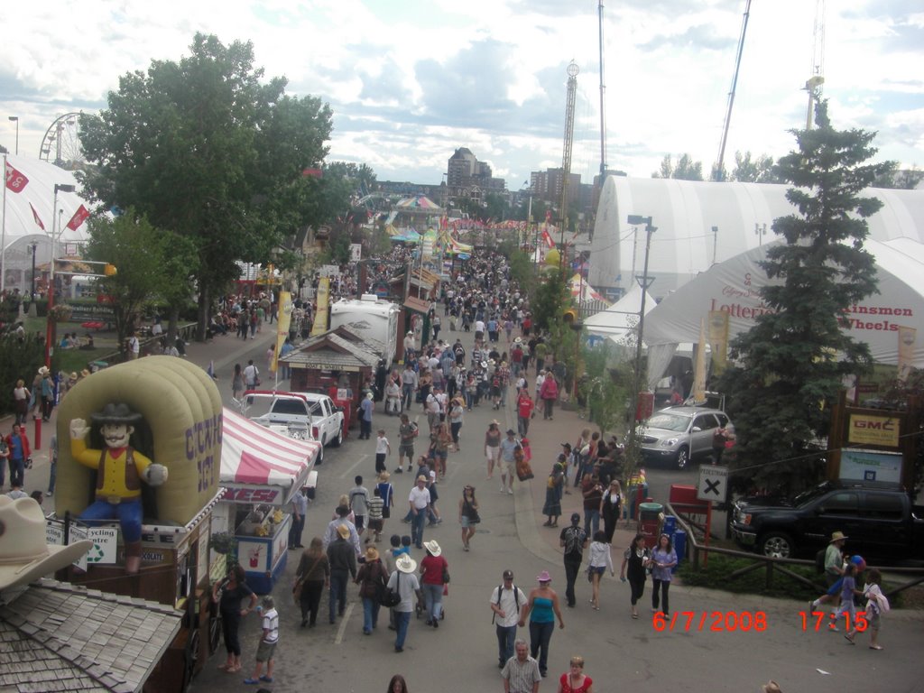 View from Calgary Stampede 08 by Roudani