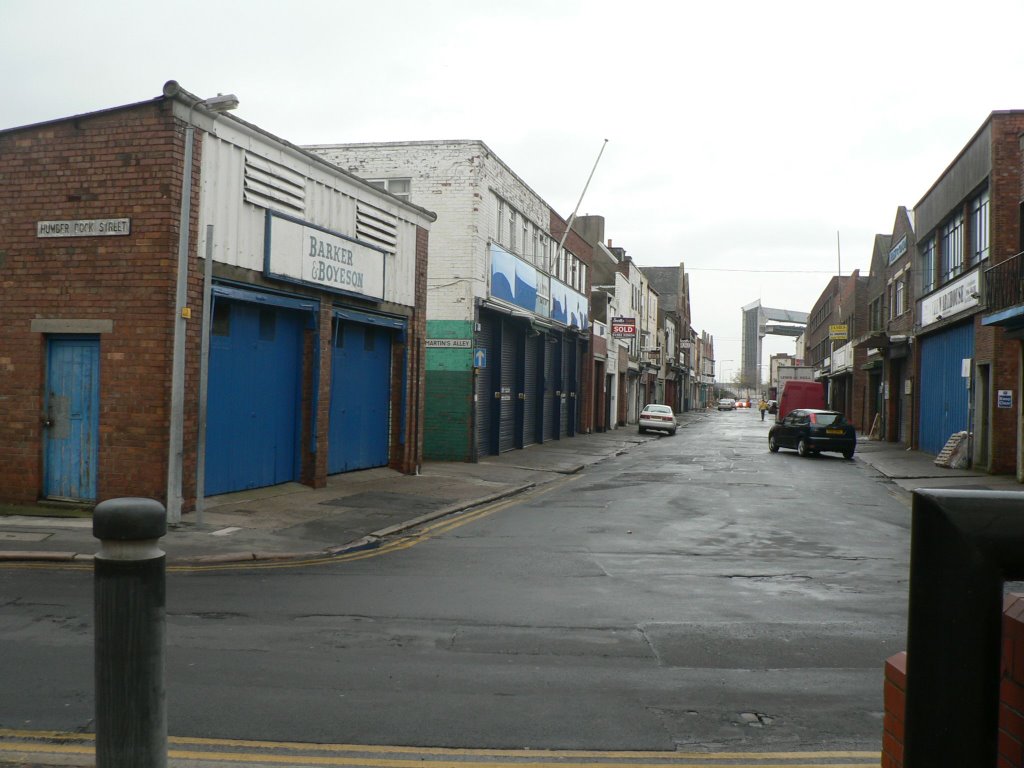 Old fruit and vegetable market area, Humber Street by Rod Jacobsen