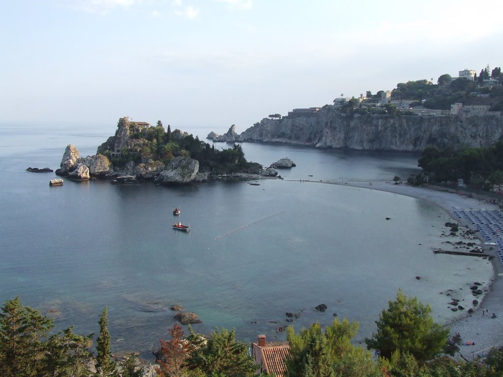 Isola Bella at late afternoon by Viktor Veres