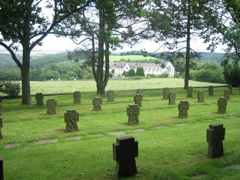 Heimbach - ww2 graveyard / abtei mariawald 2 by ceestheboss