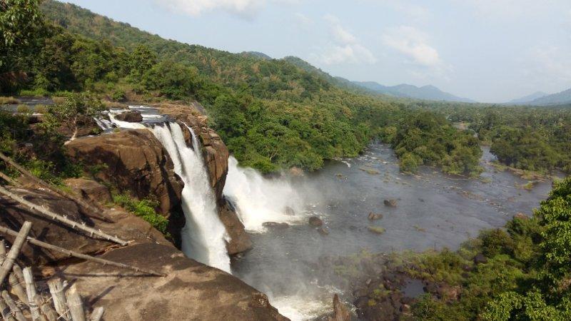 @Athirapally Waterfalls, Pariyaram, Kerala, India by Amit Dey