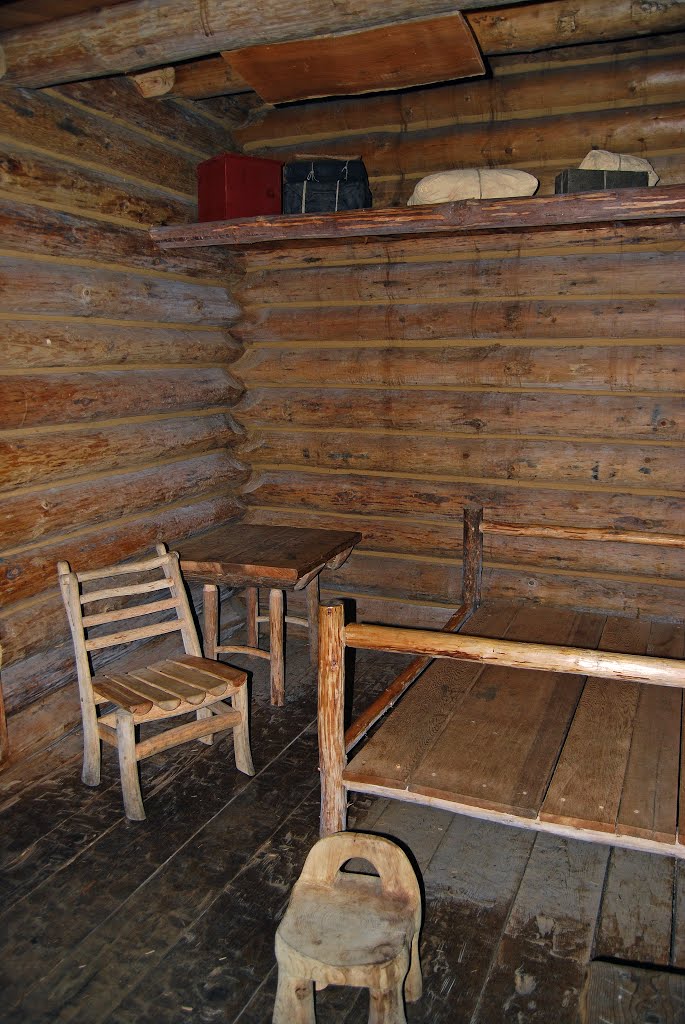 Fort Clatsop replica, Lewis and Clark National Historical Park by Jim Nieland