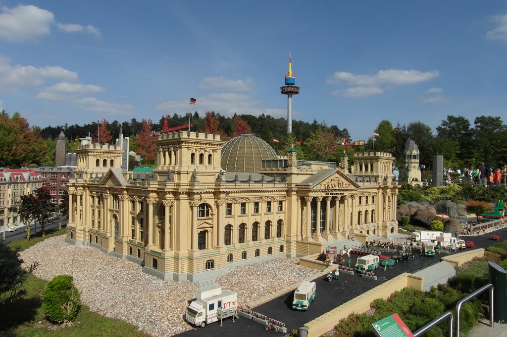 Legoland Günzburg, das Reichstagsgebäude in Berlin by gremmei