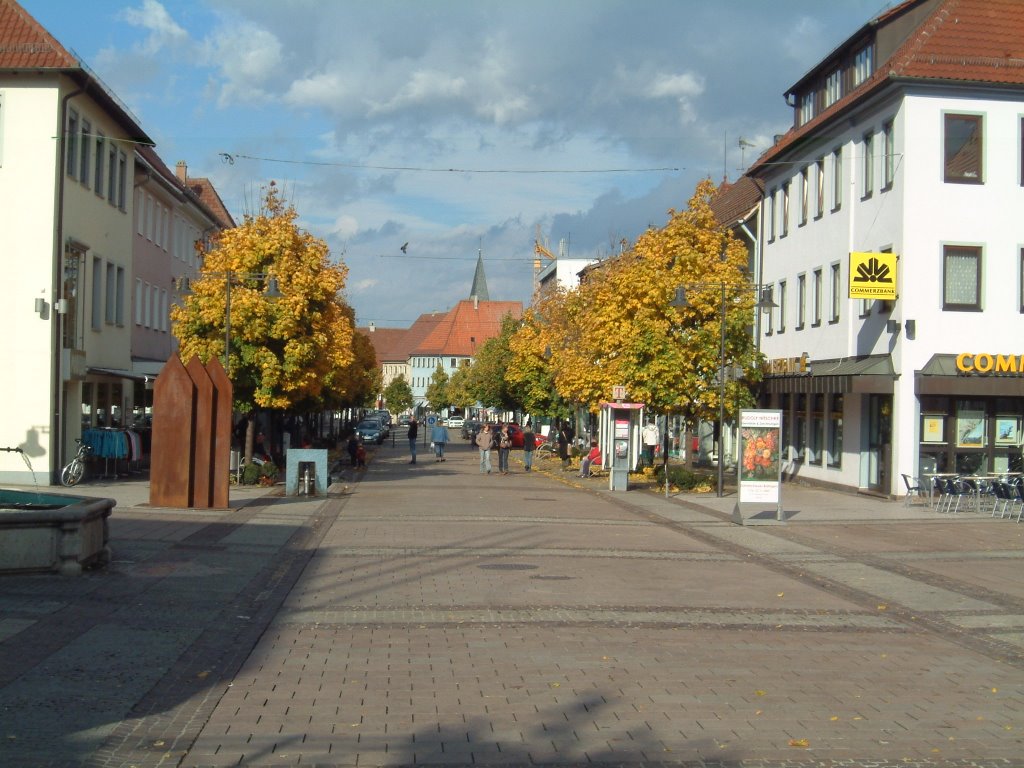 Blick Marktplatz by J. Oesterle