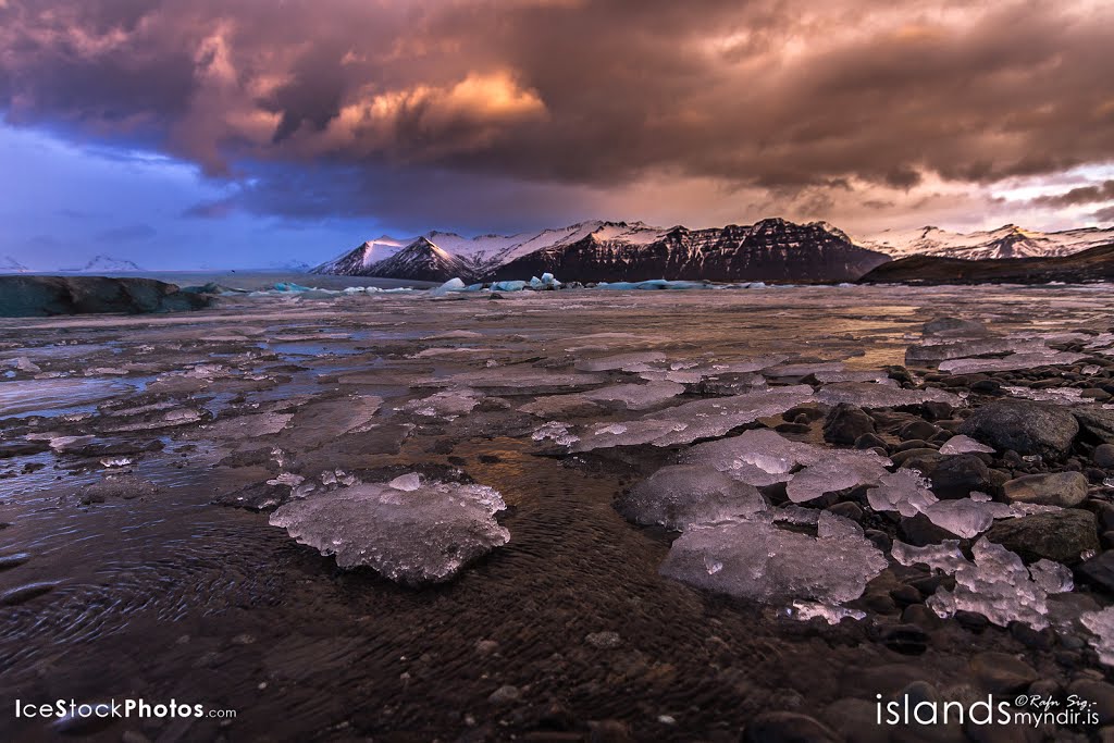 Jökulsárlón by Rafn Sigurbjörnsson