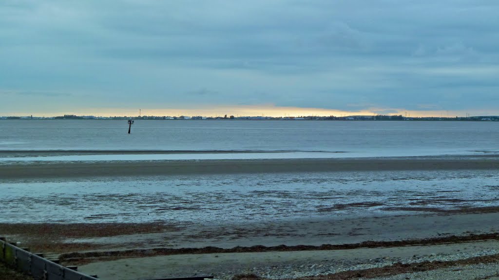 Boundary Bay from Crescent Beach, Surrey, BC by FGuertin