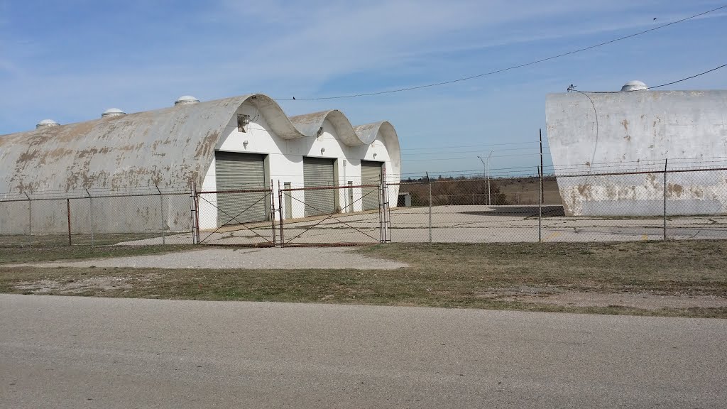 National Guard Armory Maintenance Bays by David Radcliff