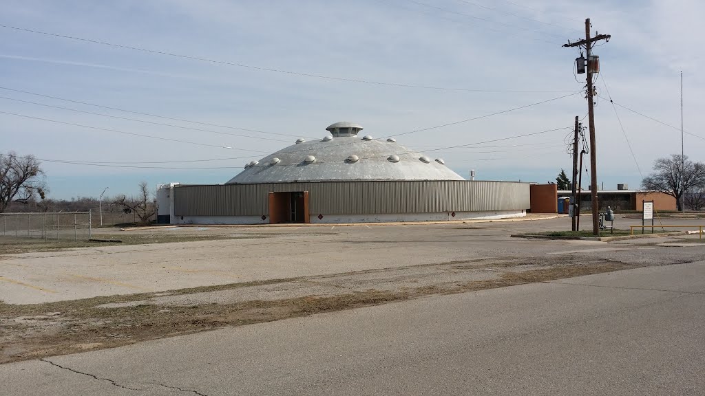 Lawton National Guard Armory by David Radcliff