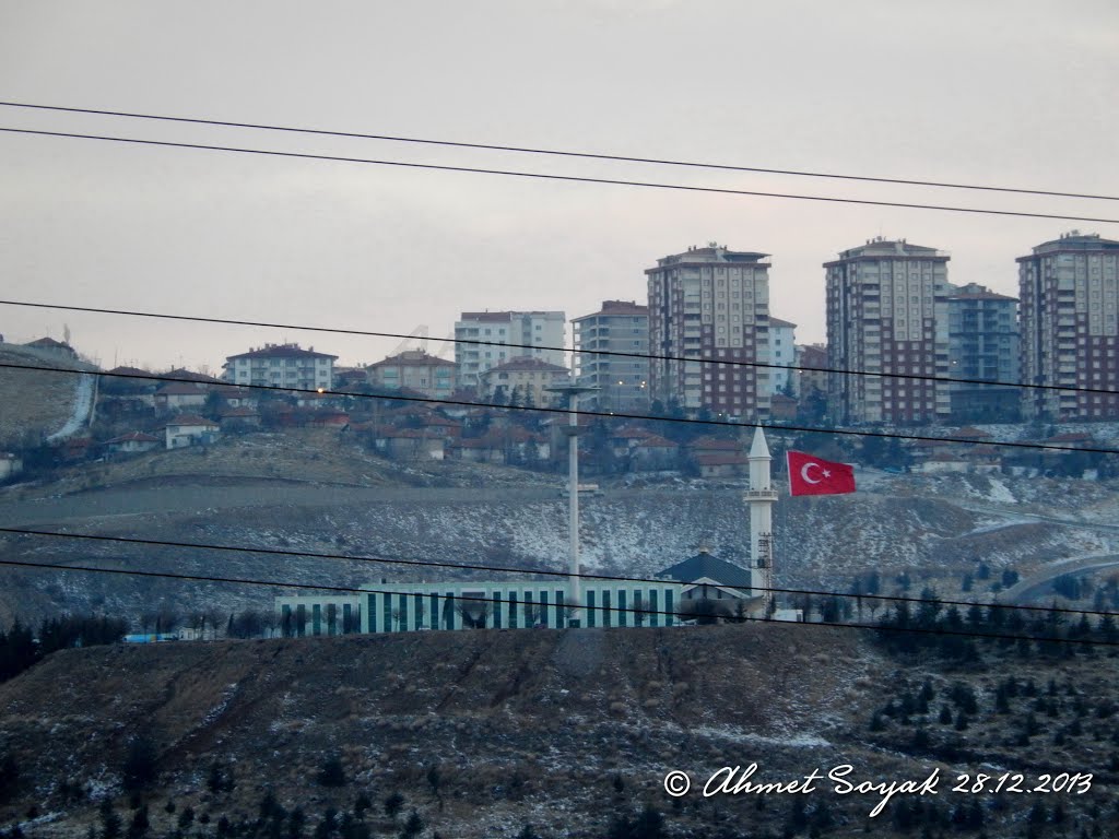 Şentepe Çiğdemtepe mah. bloklar ve Karşıyaka mrzarlığı by ahmet soyak