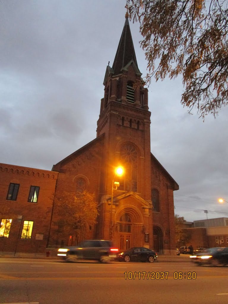 St. Francis Catholic Church by Wayne Allen Sallee