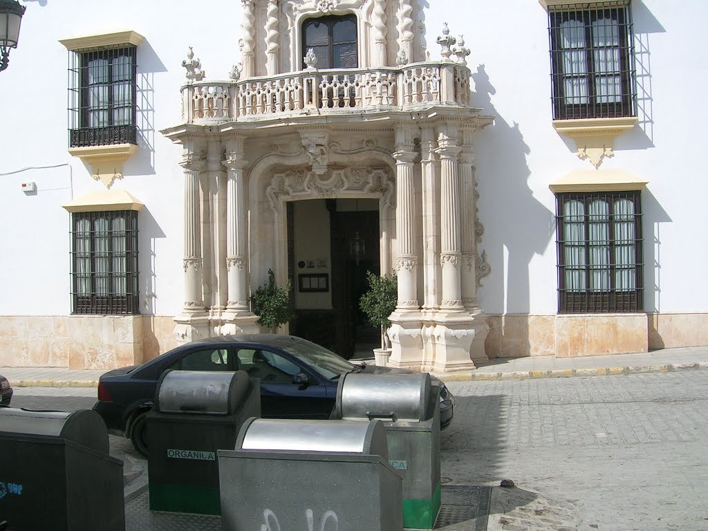 Puerta del Palacio del Marqués de la Gomera. Osuna. Sevilla by Diego González Ponce