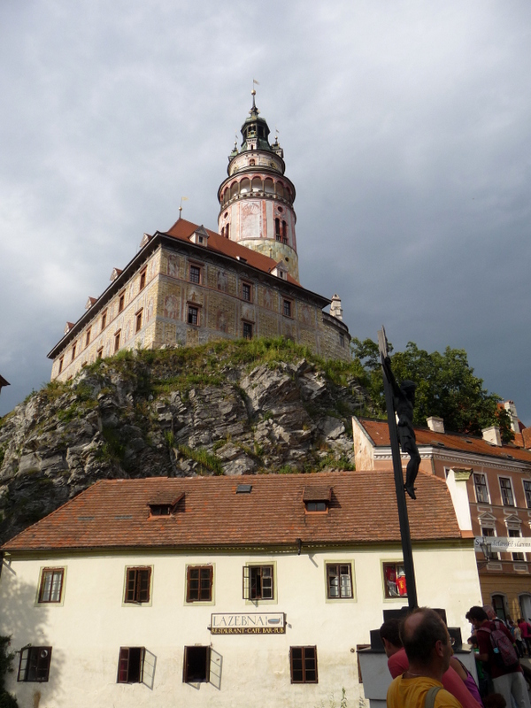 Český Krumlov - pohľad na zámok by Sonach