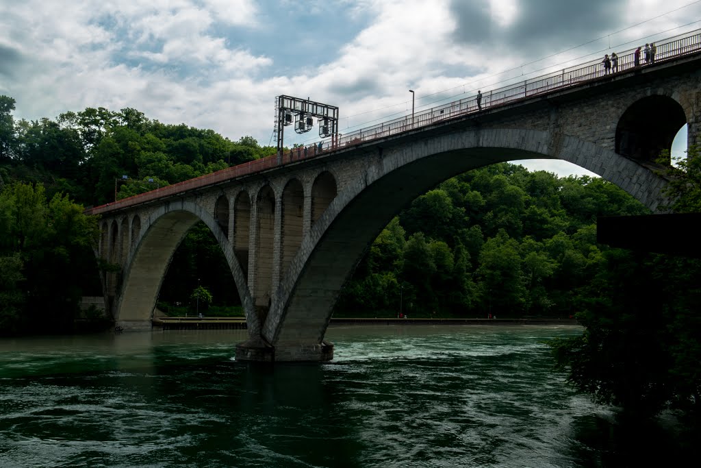 Train bridge by Sergey Evdokimov