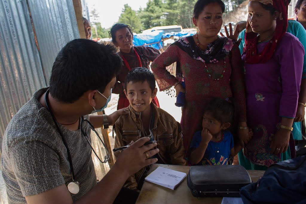 Nagarkot is a village in Nepal's Bhaktapur District with a population of roughly 4,500. On April 25th, it was struck by a magnitude 7.8 earthquake. To learn about Direct Relief response, please visit http://www.directrelief.org. Photo: Ivan Castaneira by Direct Relief