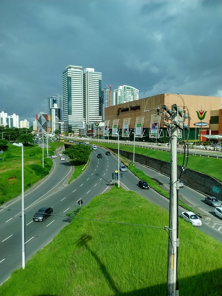 Região do Salvador Shoping, Salvador, Brasil by Caio Graco Machado