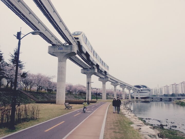 Palgeo-cheon (Palgeo River), Daegu. by goooforever8