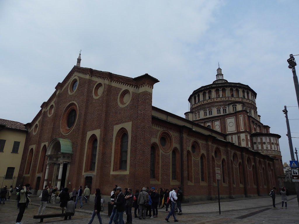 Esterno della Chiesa di Santa Maria delle Grazie by Alberto Barcellari