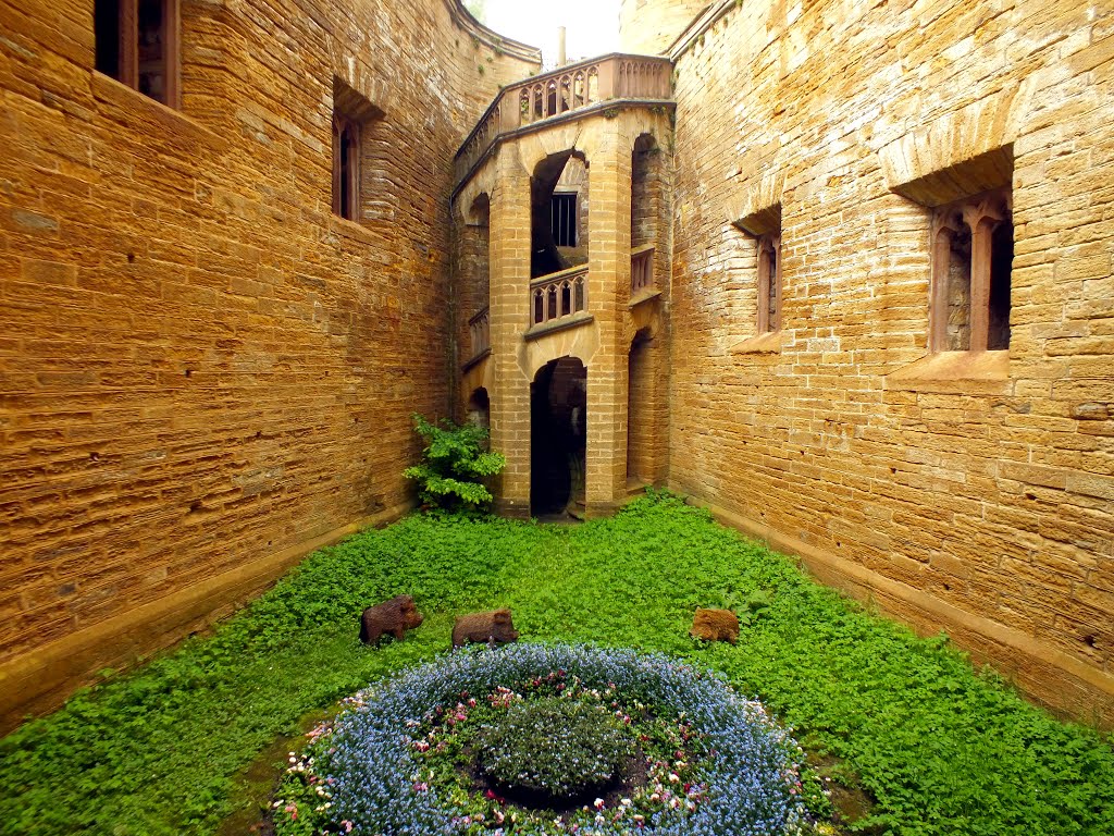 Burg Hohenzollern, Treppenturm by Dirk Radermacher