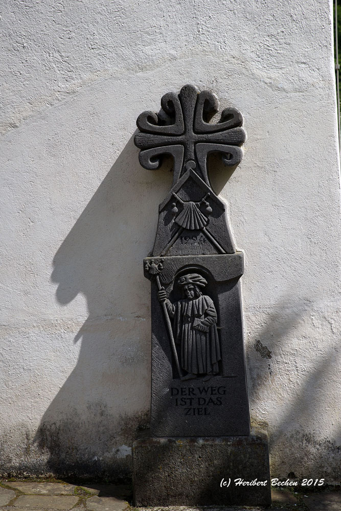 St. Jost, Langenfeld, Eifel by Heribert Bechen