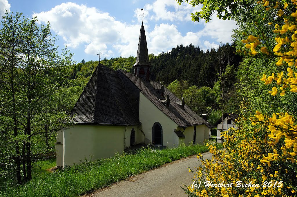 St. Jost, Langenfeld, Eifel by Heribert Bechen