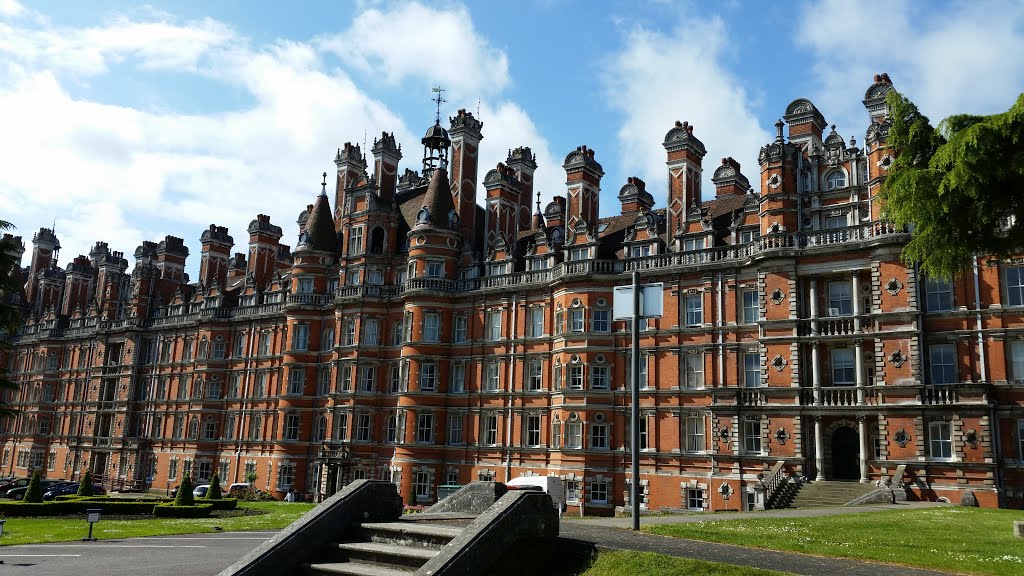 Royal Holloway, Founders Building by Krista Godfrey