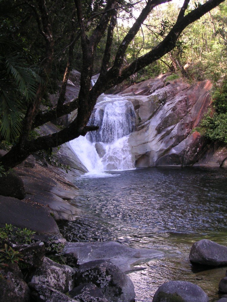 Josephine Falls in Wooroonooran Nationalpark by broste66