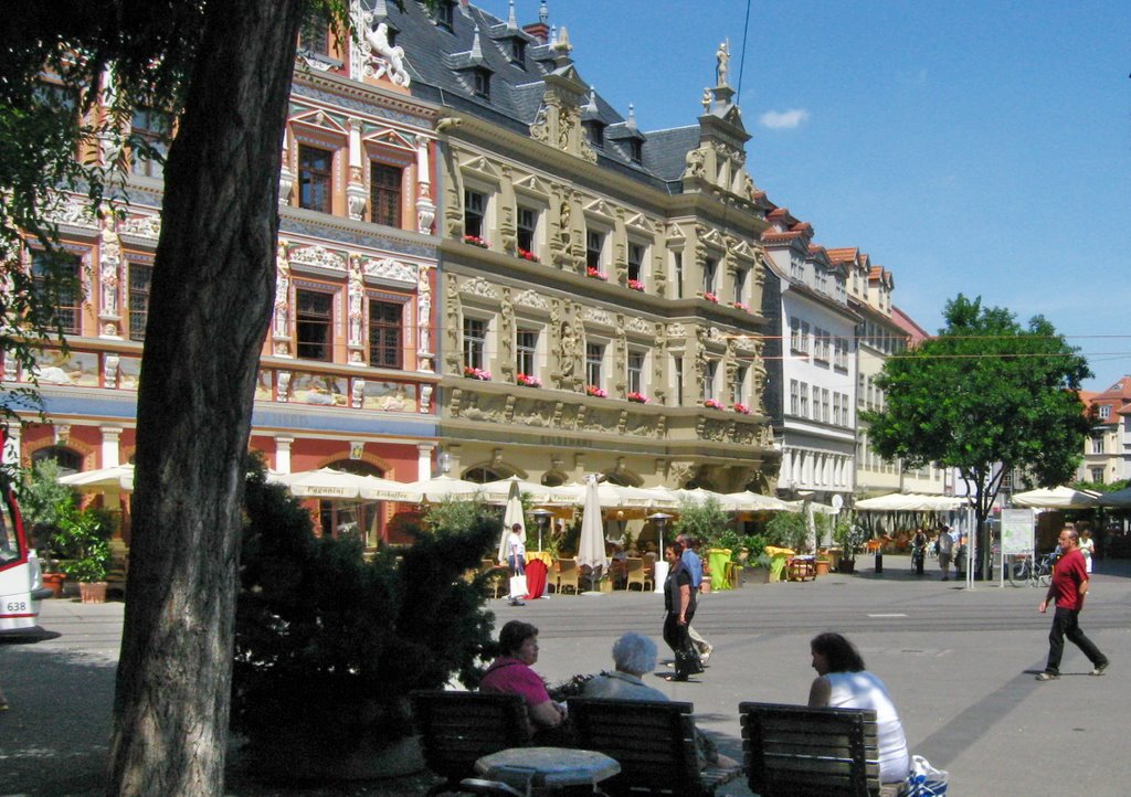 De Fischmarkt ,Erfurt. by Feitse Boerwinkel