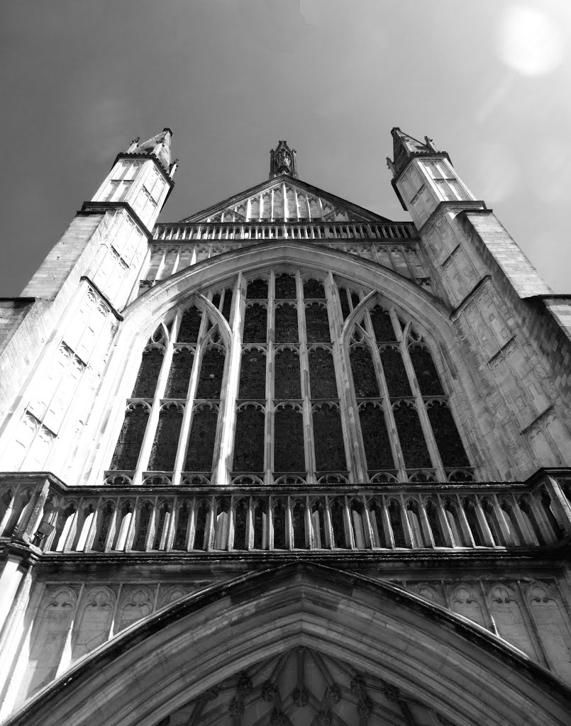 The West Front, Winchester Cathedral, 2015 by archive2