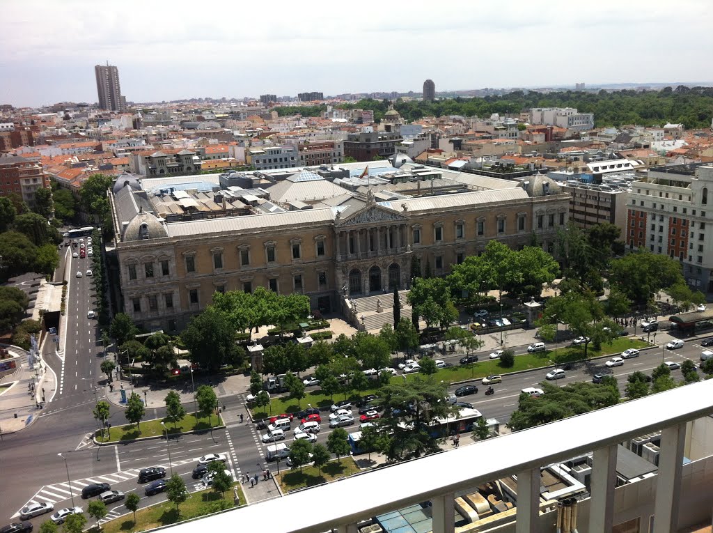 Biblioteca Nacional by Pedro Maya Álvarez