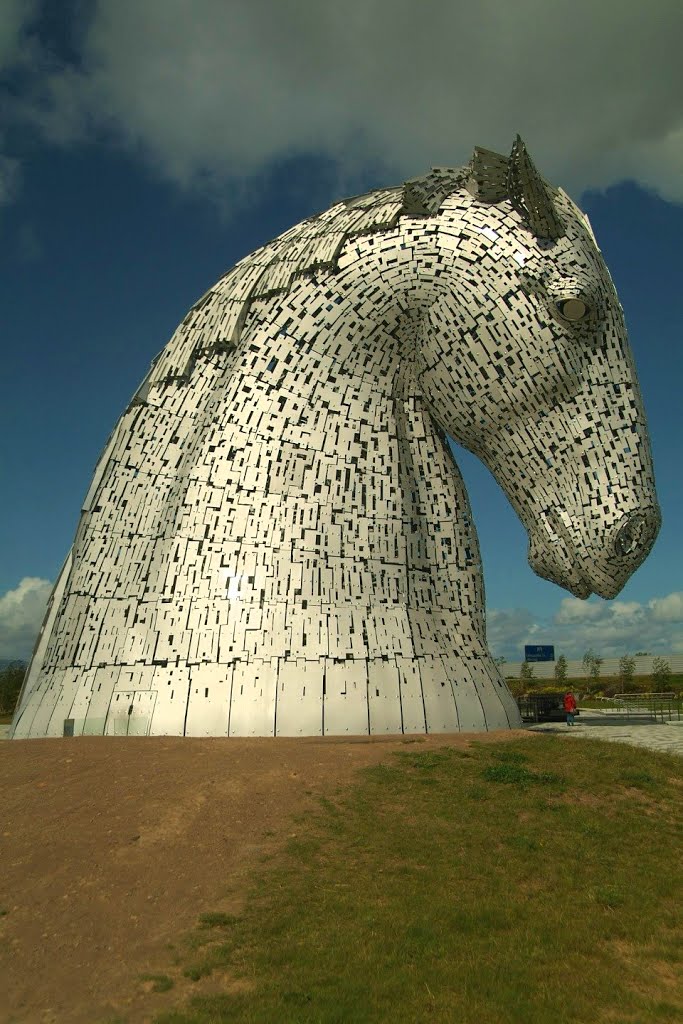 Falkirk Kelpies by Derek Haden