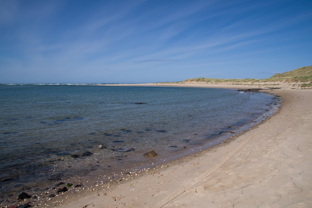 Sweeping Beach #3 Towards Budle Point, Northumberland May 2015 by guide paul