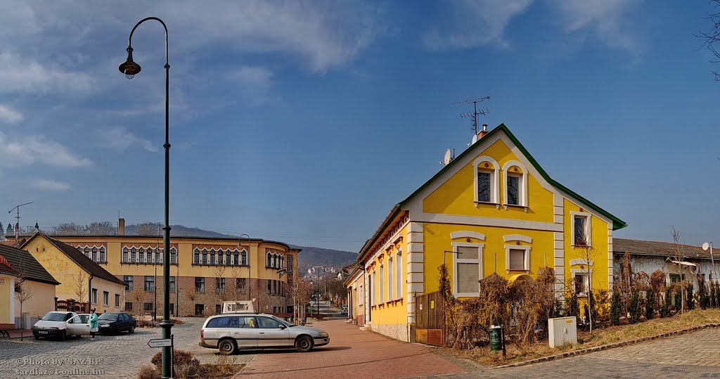 Magyar street - Nagymaros DSC_3534-3538 Panorama-1 by A. Zoltán Sárdi (pho…